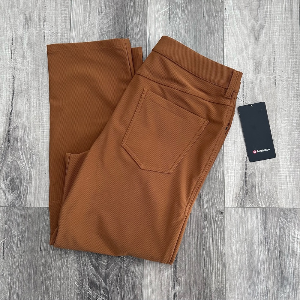 BNWT Lululemon ABC Cropped cord pants